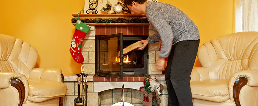 Gas to Wood-Burning Fireplace Conversion Services in Dinuba, California