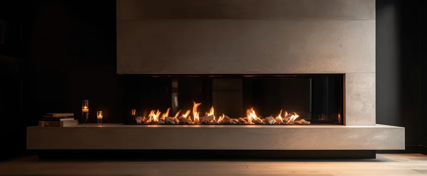 Gas Fireplace Ember Bed Design Services in Dinuba, California