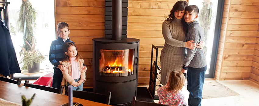 Morso Cast Iron Fireplace Insert Installation in Dinuba, California