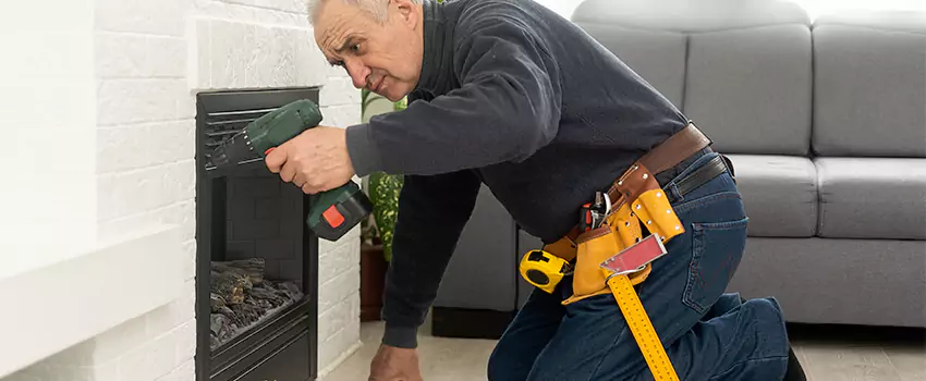 New Indoor Fireplace Installation in Dinuba, California