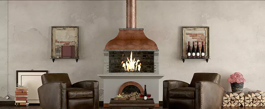 Thelin Hearth Products Providence Pellet Insert Fireplace Installation in Dinuba, CA