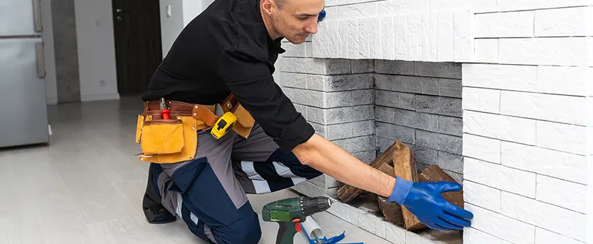 Fireplace Damaged Damper Frame Repair Services in Dinuba, California