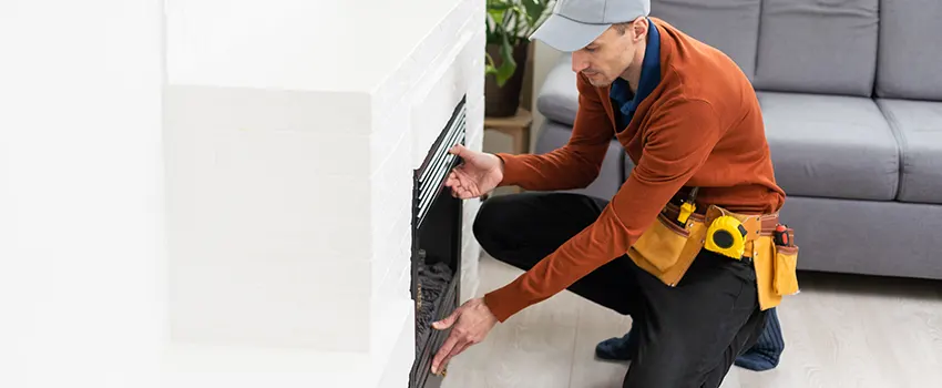 Cost of Fireplace Door Installation Service in Dinuba, California