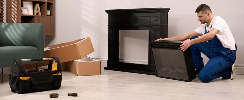 Old Rusted Metal Fireplace Repair And Replacement in Dinuba, CA